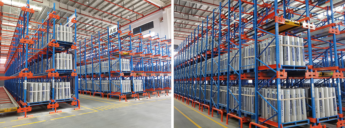Dongfang Yuhong pallet shuttle racking system project