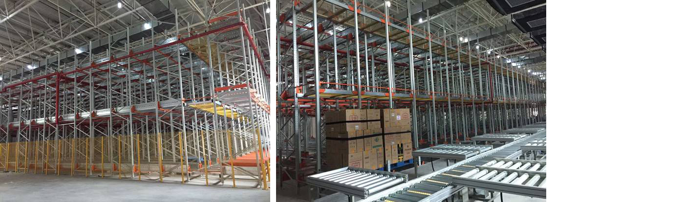 Dongfang Yuhong automated warehouse four way pallet shuttle system