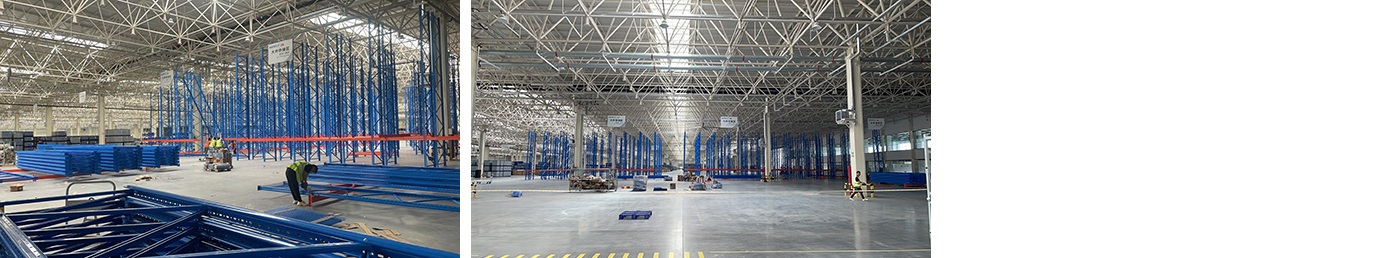 GEELY Automobile factory warehouse construction site