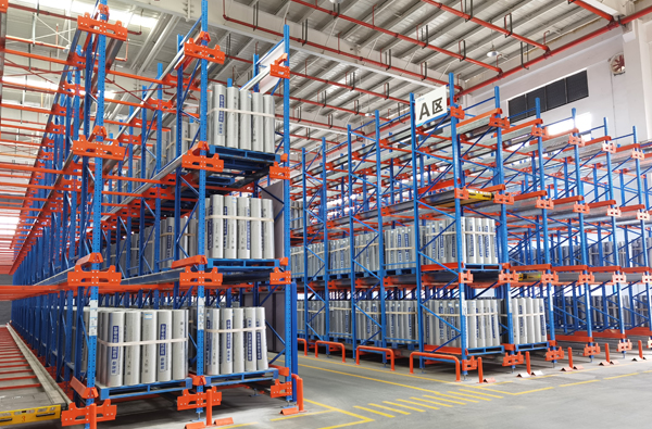 Dongfang Yuhong pallet shuttle racking system project